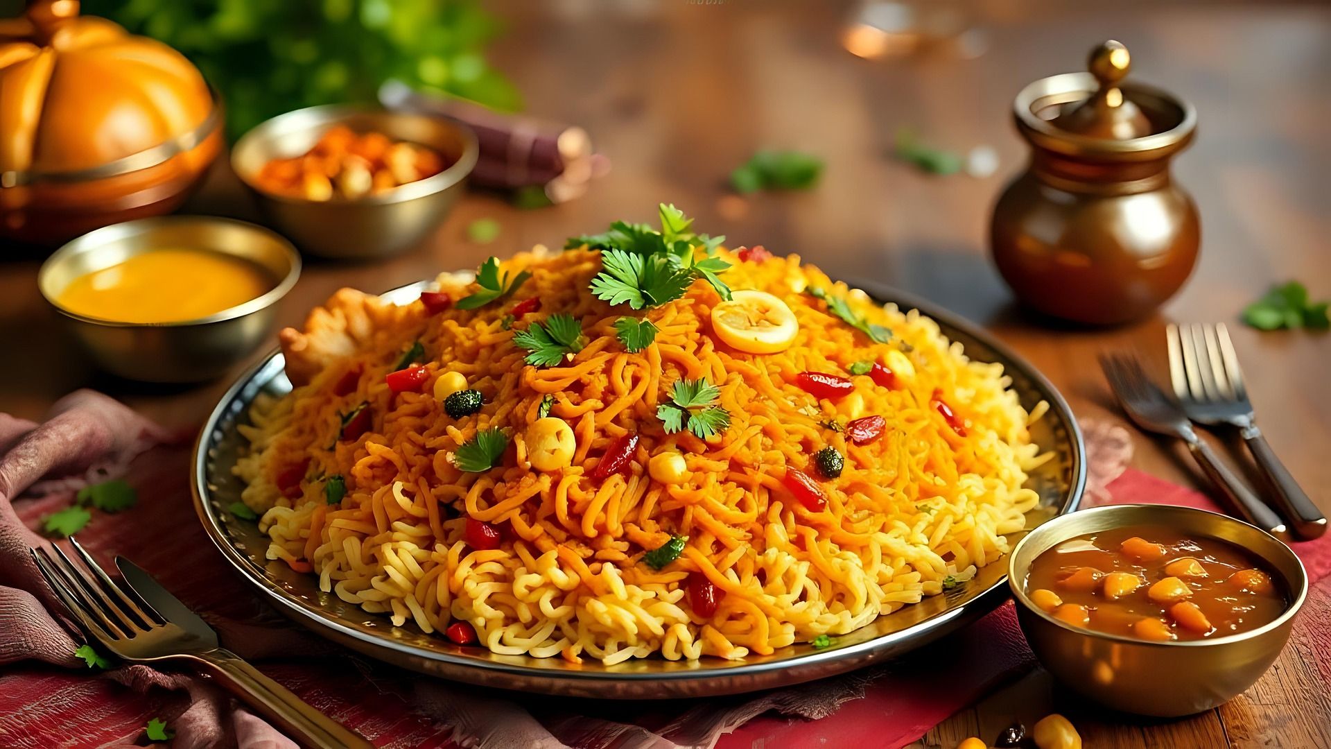 Authentic Indian food