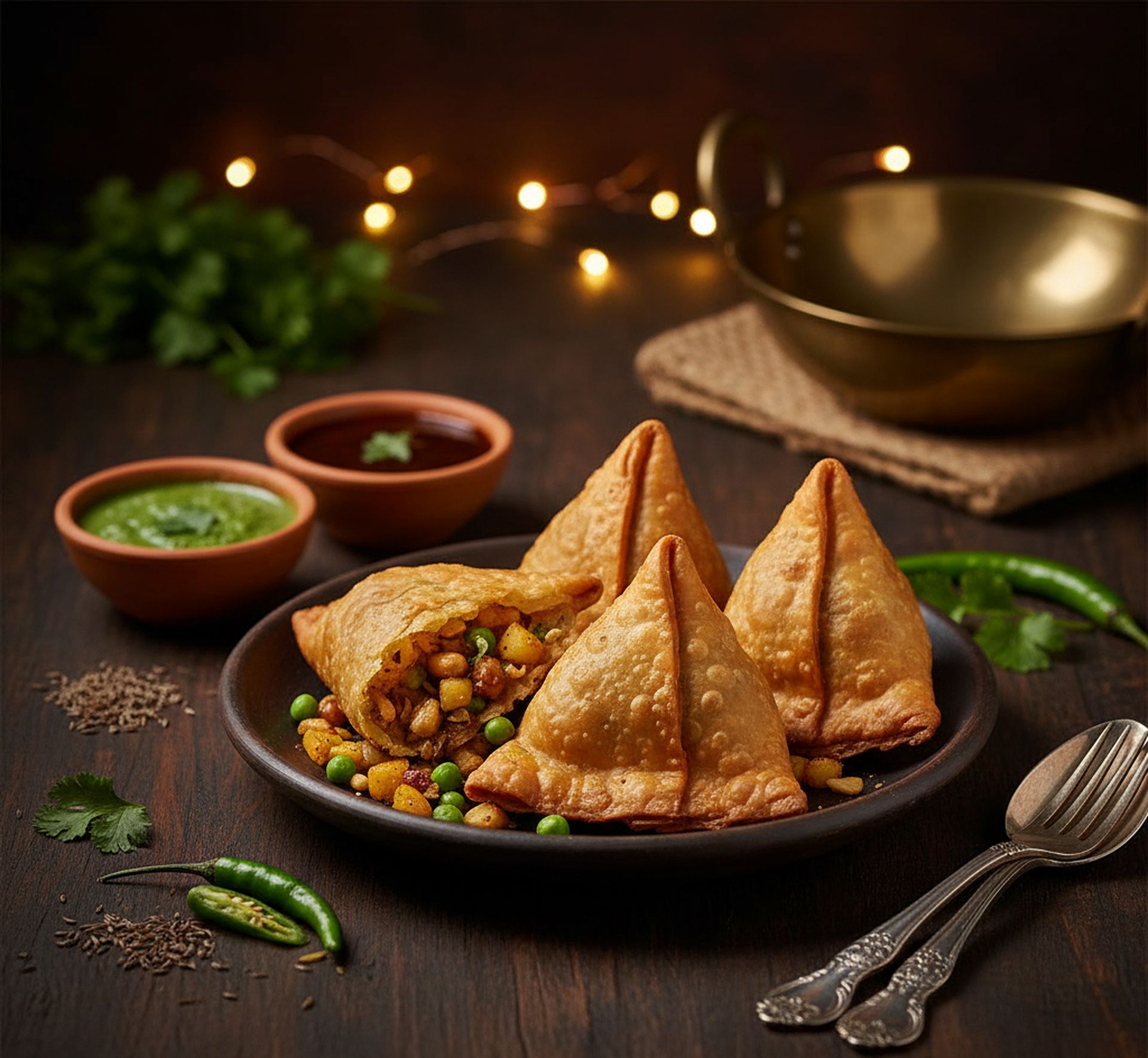 Authentic Indian food